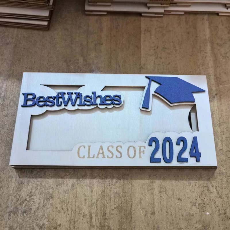 Geldhouder voor afstuderen