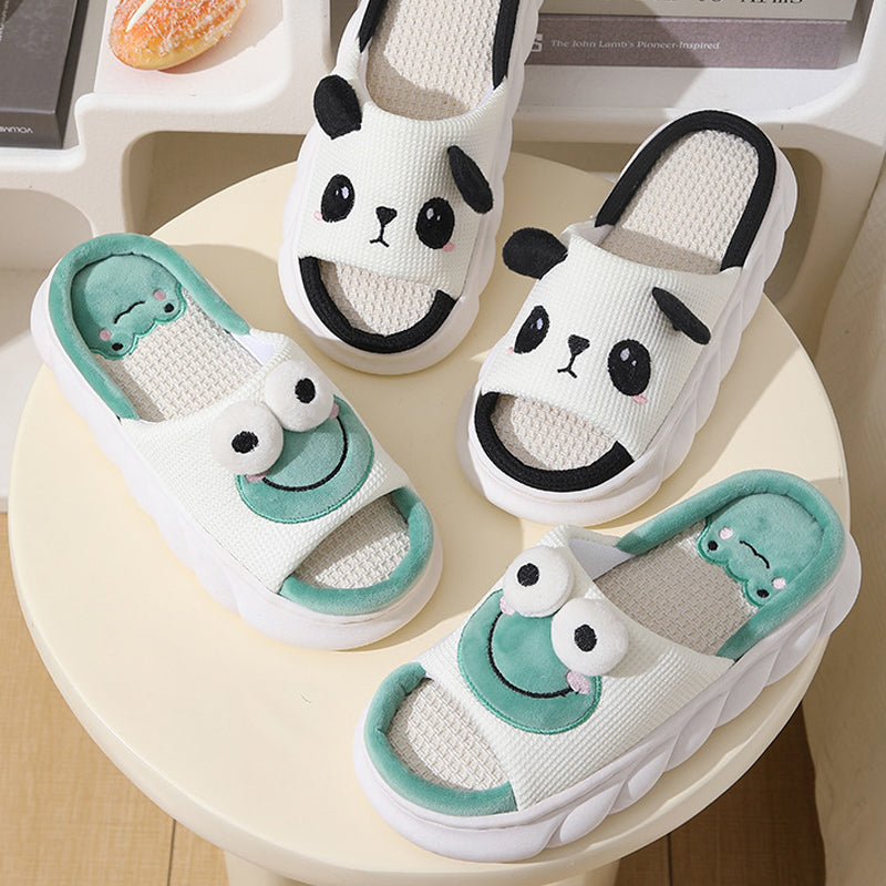 Pantoufles de vache mignonnes