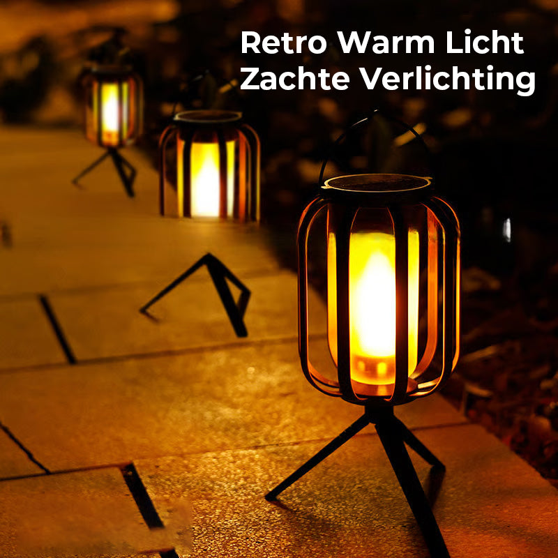 Solar lantaarn buitenlamp met 4 standen