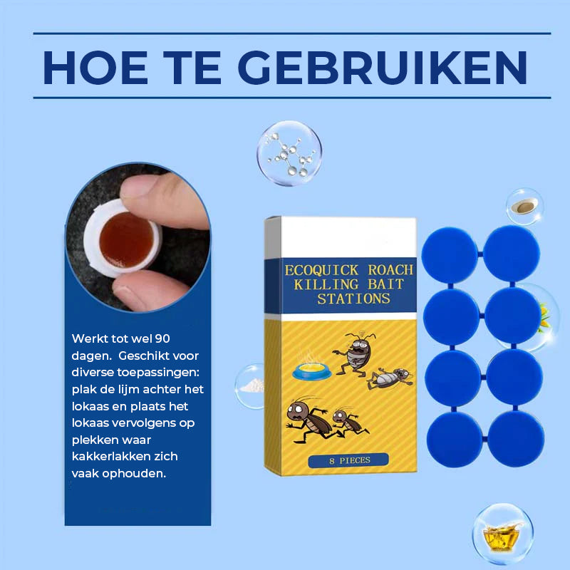 Effectieve kakkerlakken lokaasmatten