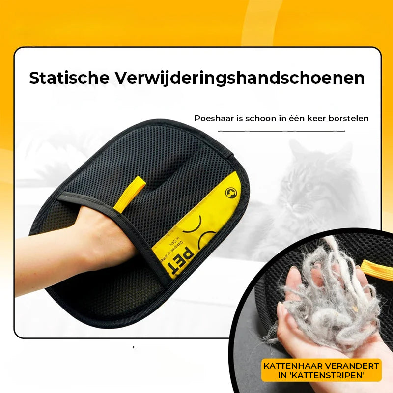 Elektrostatische Handschoenen voor Huisdierenhaar