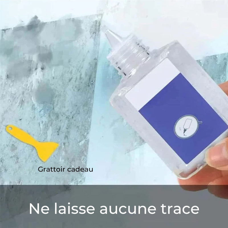 Dissolvant d'adhésif magique