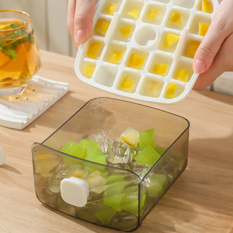 Handbediende pers-type ijsblokjesvorm (dubbellaags)