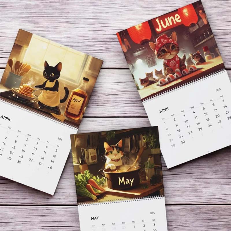 Kookkatten Kalender 2025