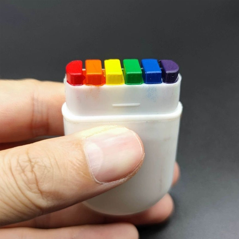 Regenboog gezichtsbodypaint