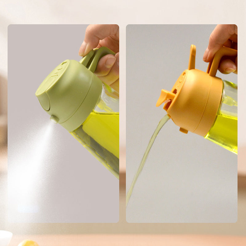 2-in-1 glazen olieverstuiver en dispenser