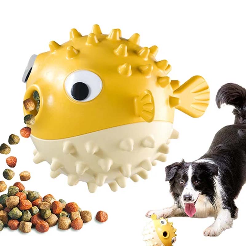 Jouet à mâcher en forme de poisson clown pour chien