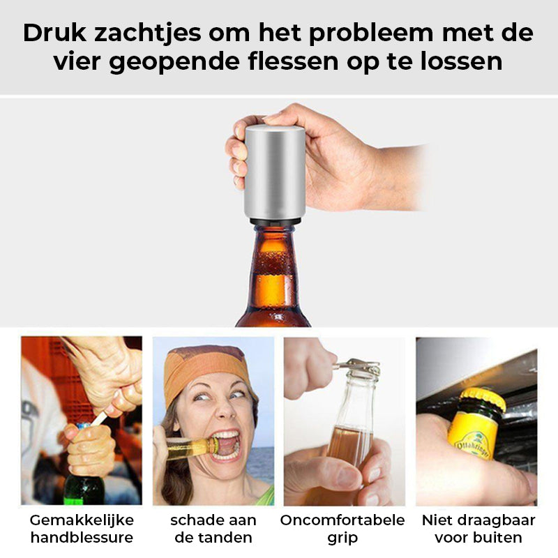 Magneet-automatische bierflesopener