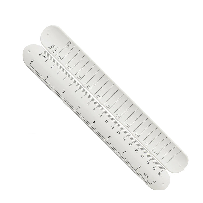 Bracelet mémo réutilisable en silicone