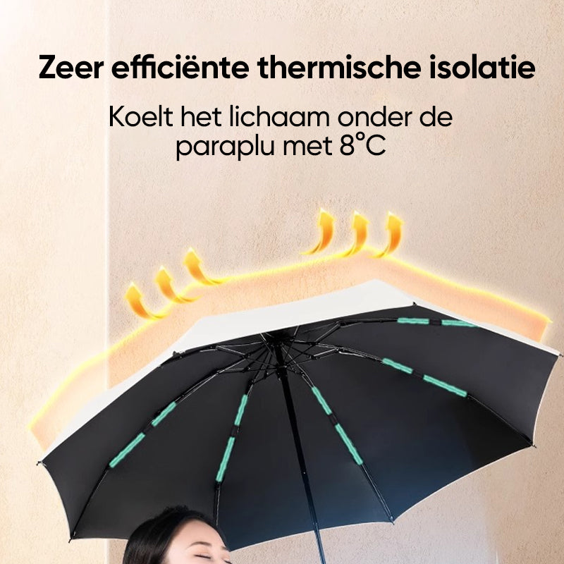 Draagbare opvouwbare paraplu