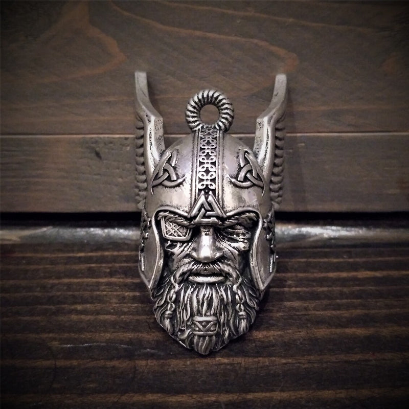 Viking God Guardian Ride Bell sleutelhanger