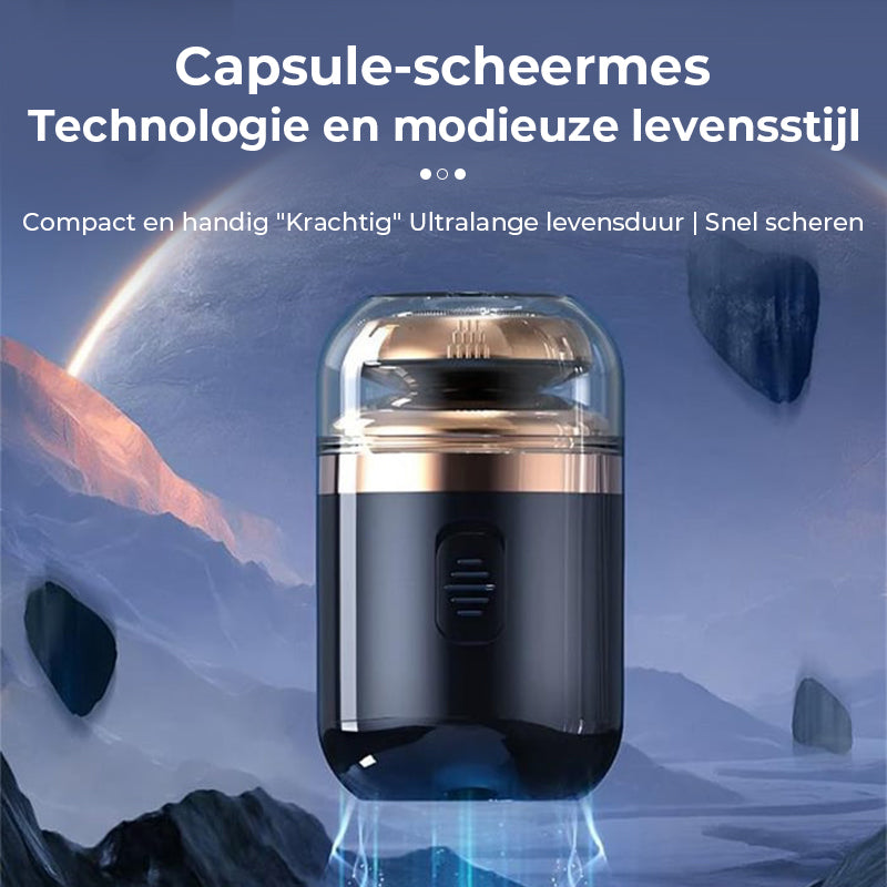 Mini draagbaar elektrisch scheerapparaat