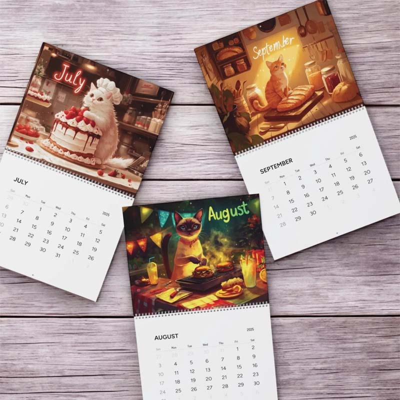 Kookkatten Kalender 2025