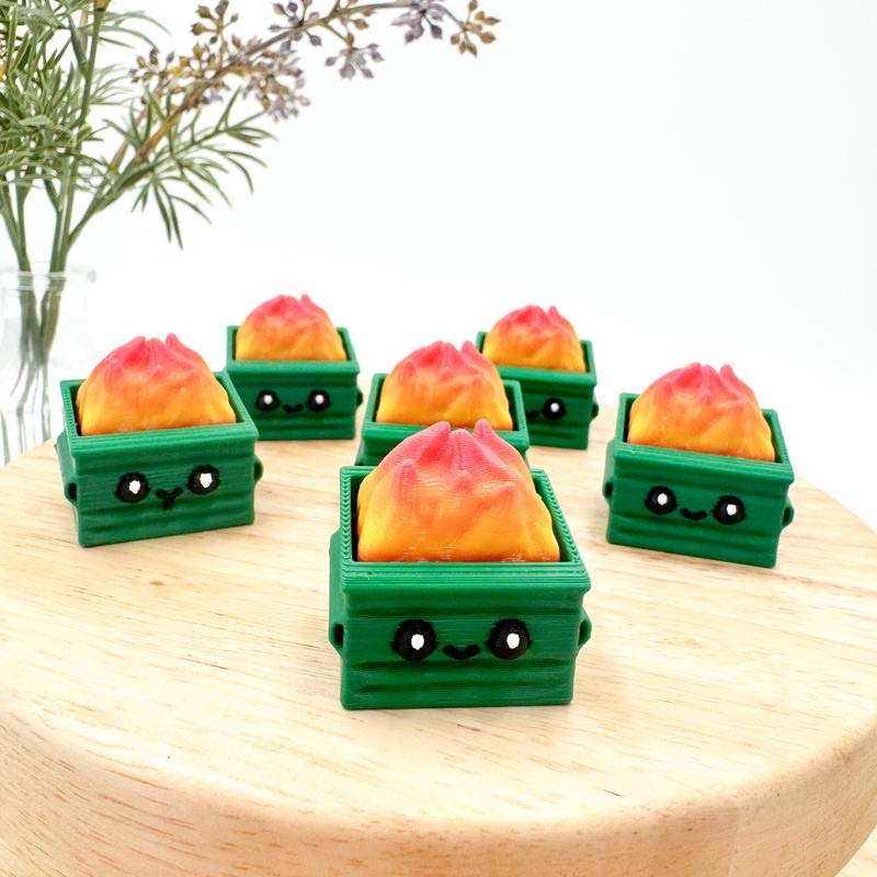 Feu de poubelle Clicky Fidget