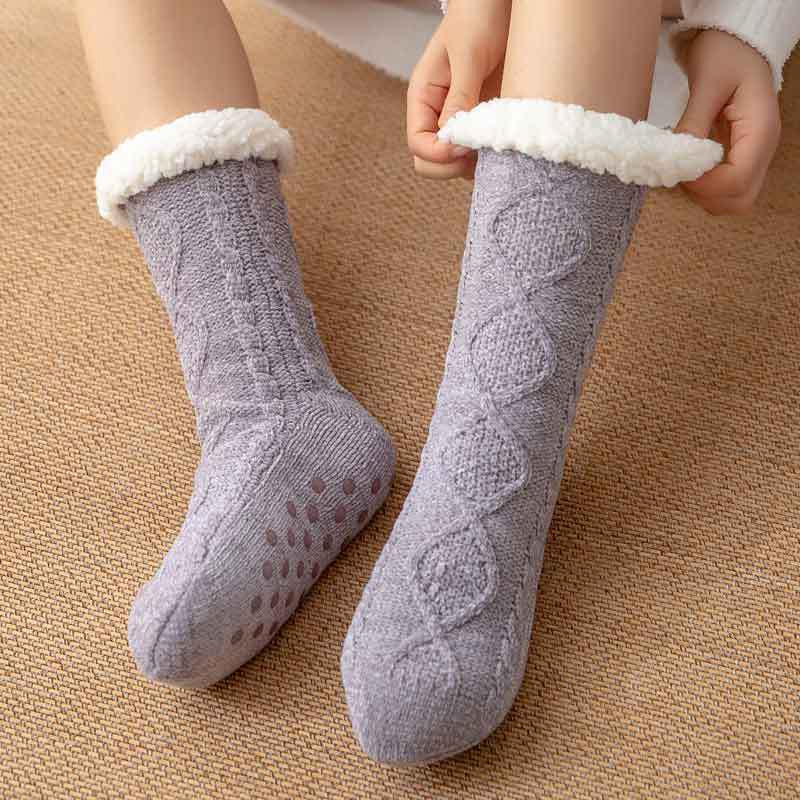 Chaussettes de sol torsadées