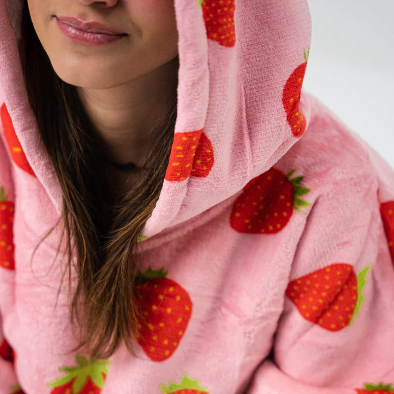 Draagbare dekenhoodie voor volwassenen