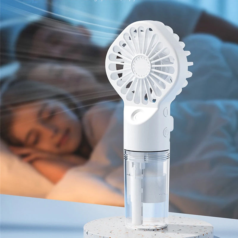 Mini ventilateur de brume portatif