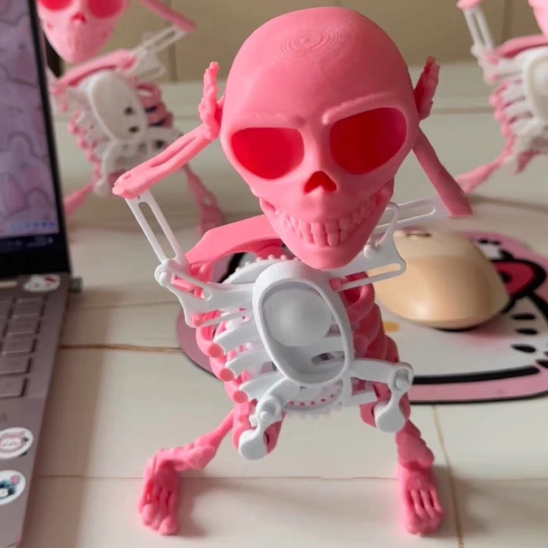 Dansend en swingend 3D-schedel speelgoed