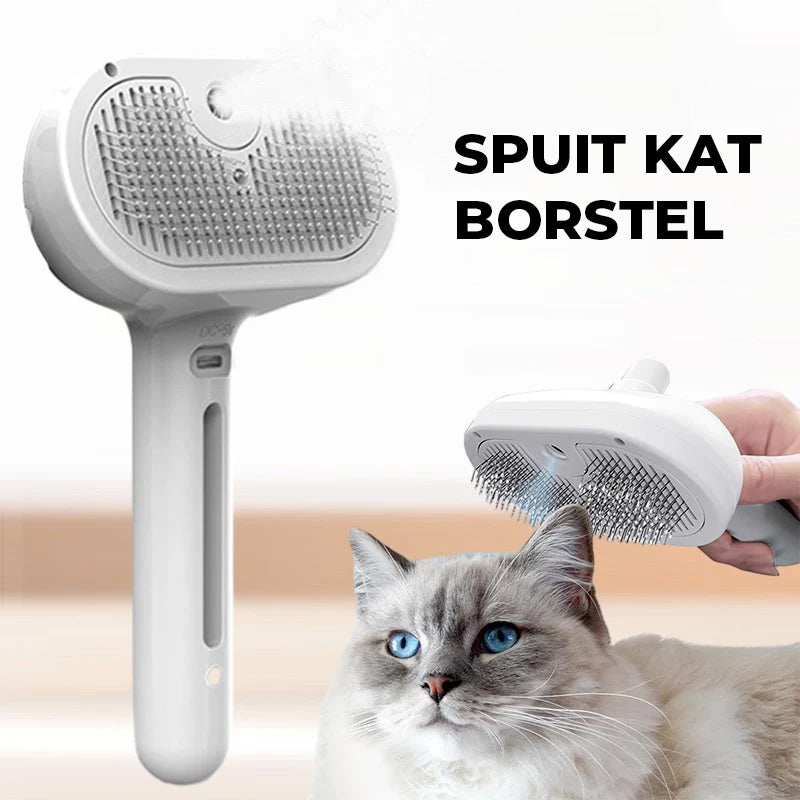 Spray kattenborstel