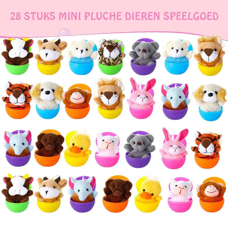 Eierschaal Pluche Speelgoedset