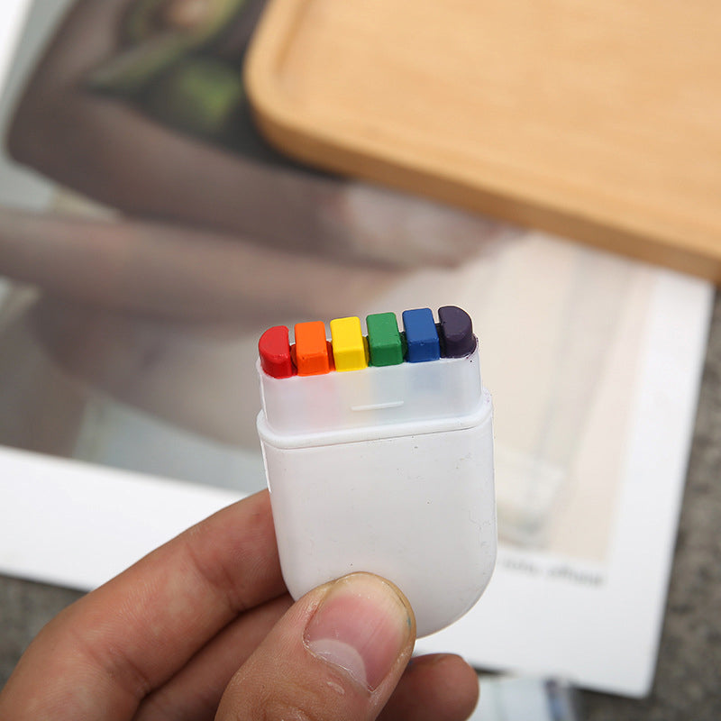Regenboog gezichtsbodypaint