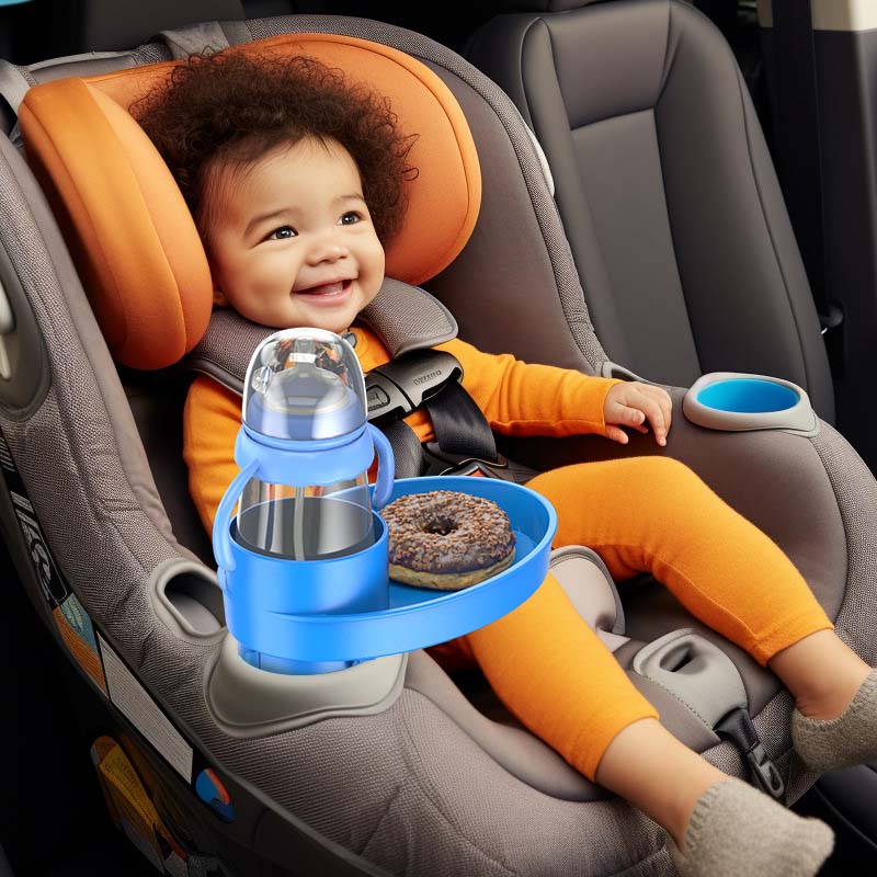 Snacklade voor autostoel