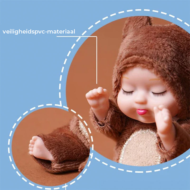 Mini Reborn Babypoppen Levensechte Realistische Babypoppen