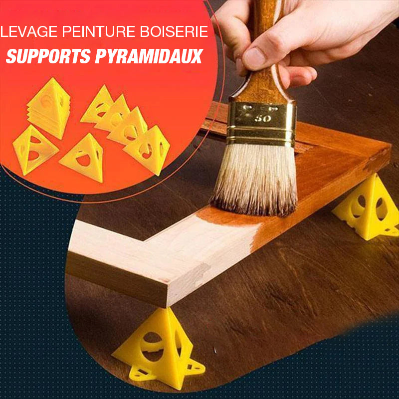 Support de pied triangulaire en plastique