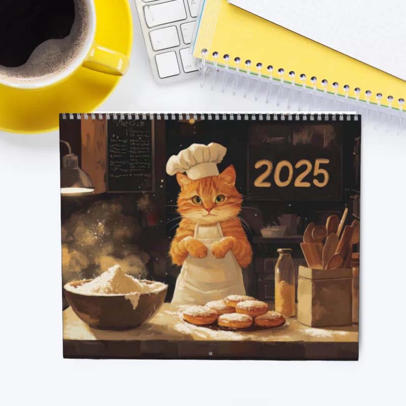 Kookkatten Kalender 2025