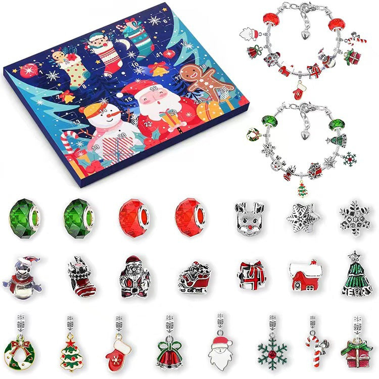 DIY 24 Dagen Kerst Aftelkalender Armbandenset