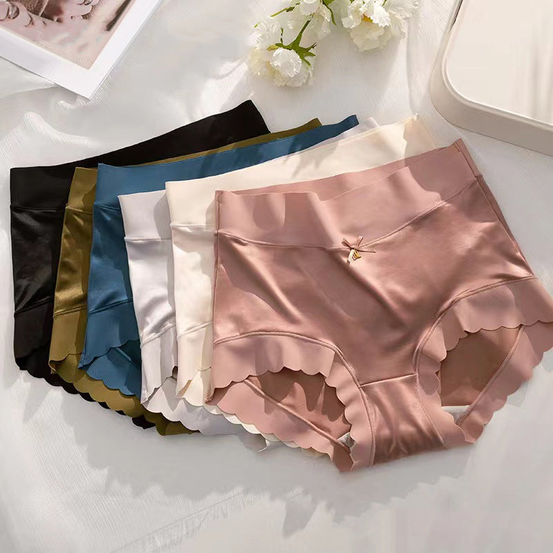 Culotte en satin de soie glacée antibactérienne de qualité supérieure absorbant l'humidité