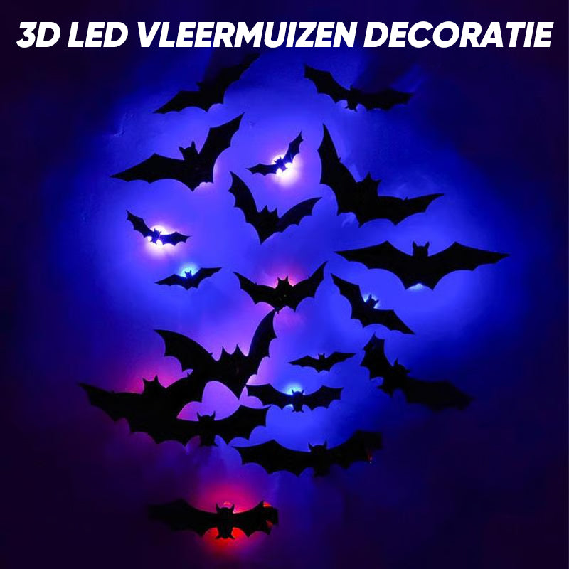 3D Vleermuisontwerp LED-decoratie