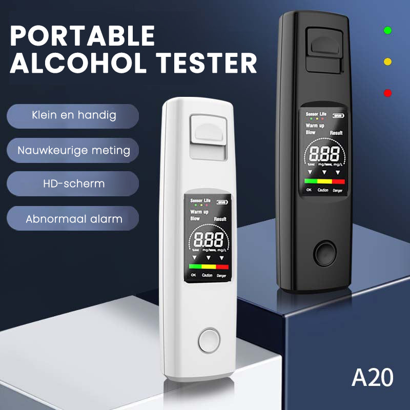 Draagbare Alcoholtester – Weet of je veilig kunt rijden