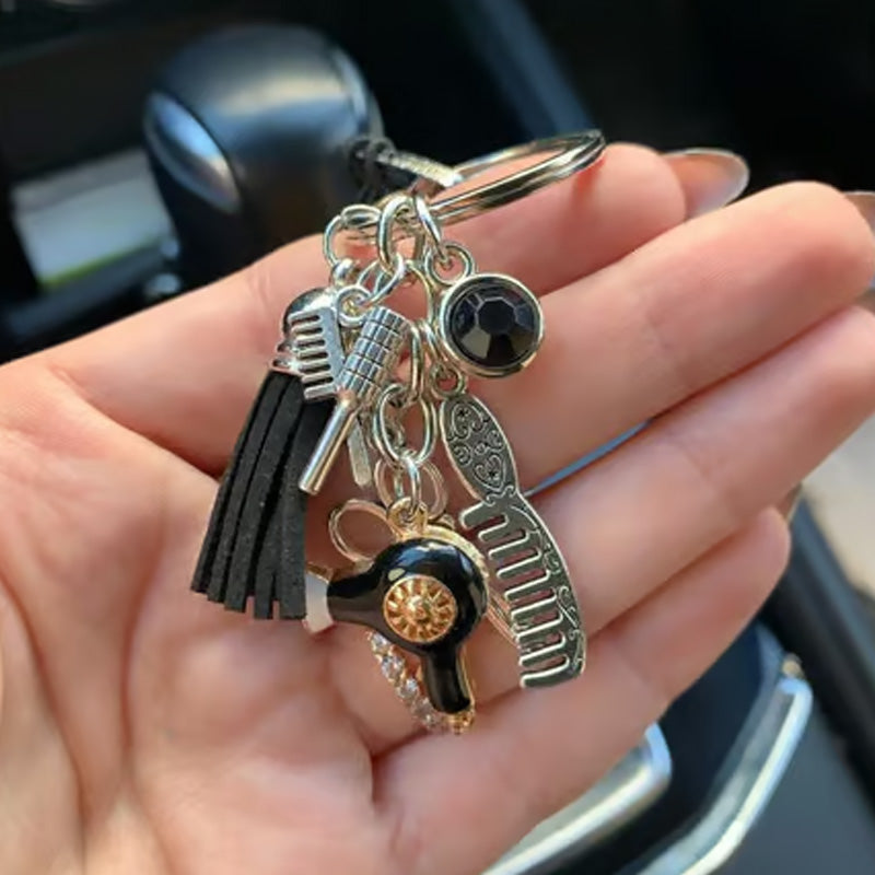 Porte-clés cadeau pour coiffeur