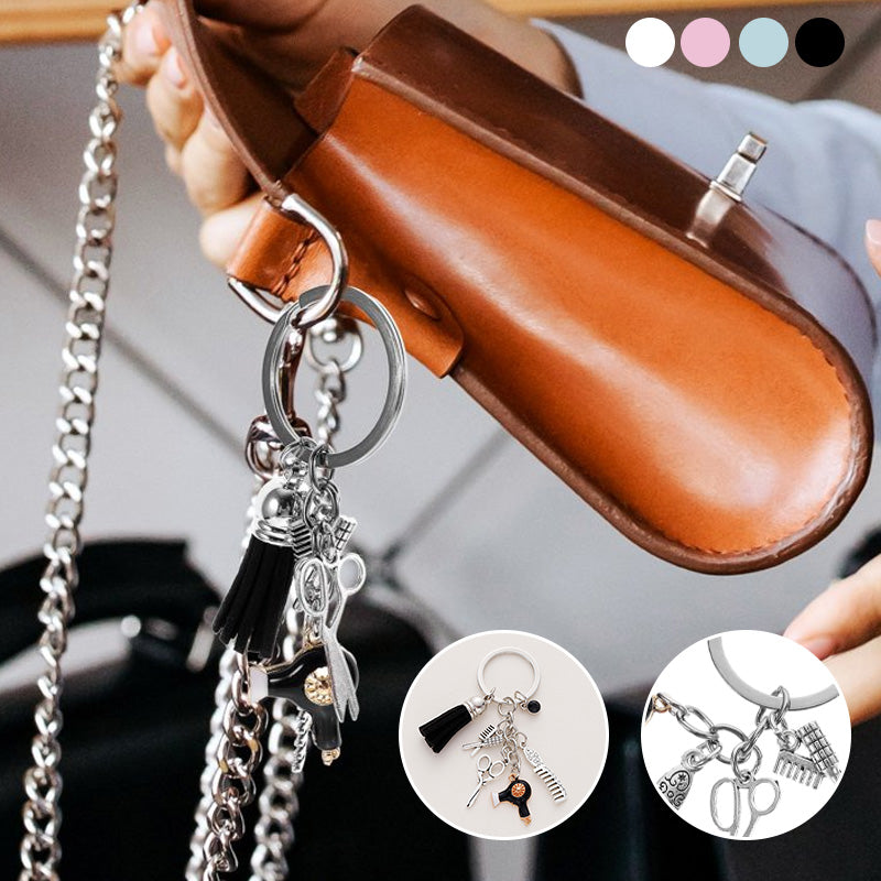 Porte-clés cadeau pour coiffeur