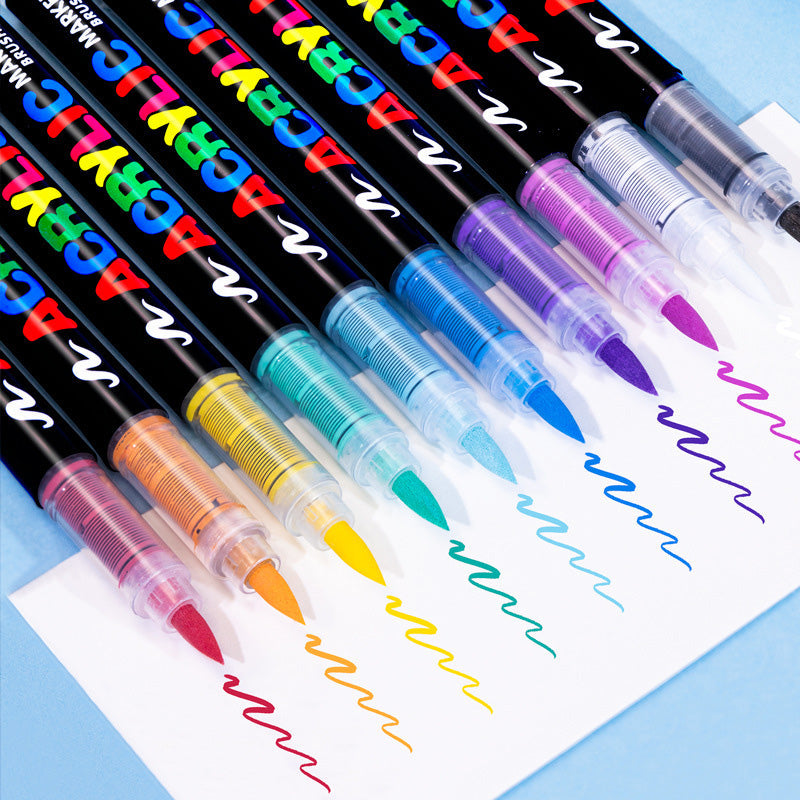 Marqueur acrylique liquide droit