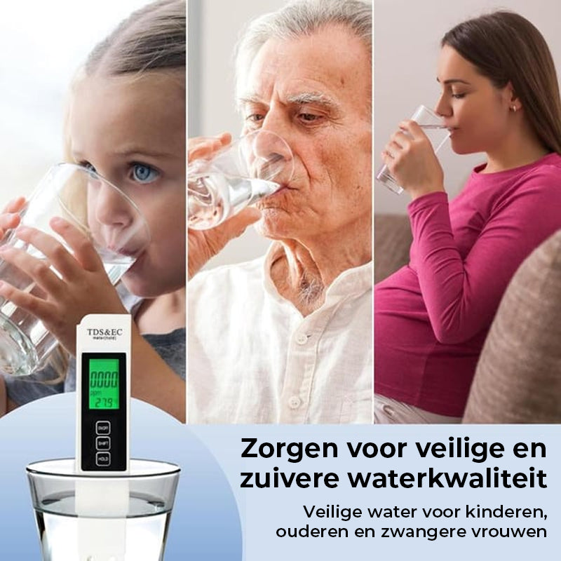 Nieuwe 4-in-1 TDS-meter - TDS EC & Temperatuur