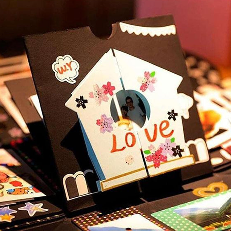 Album photo DIY Boîte Explosive