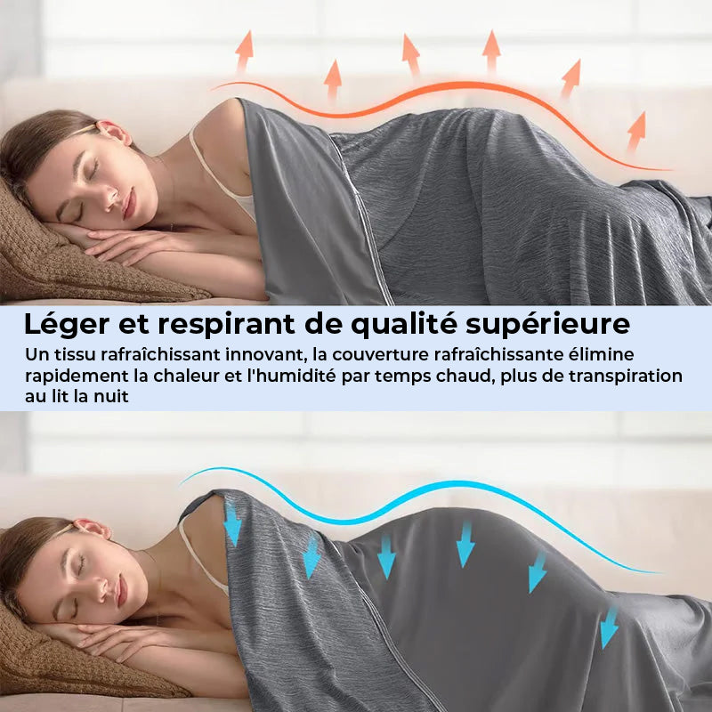 Couverture rafraîchissante d'été