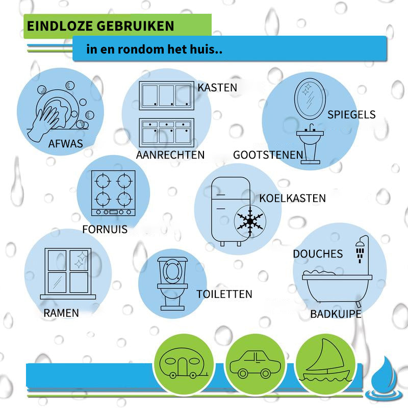 Milieuvriendelijke schoonmaaksteen