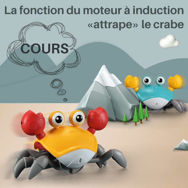 Jouet crabe rampant pour enfants