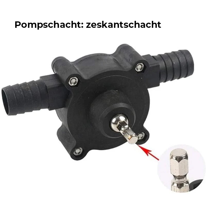 Handmatige elektrische boor-aangedreven zelfaanzuigende wateroverdrachtspomp