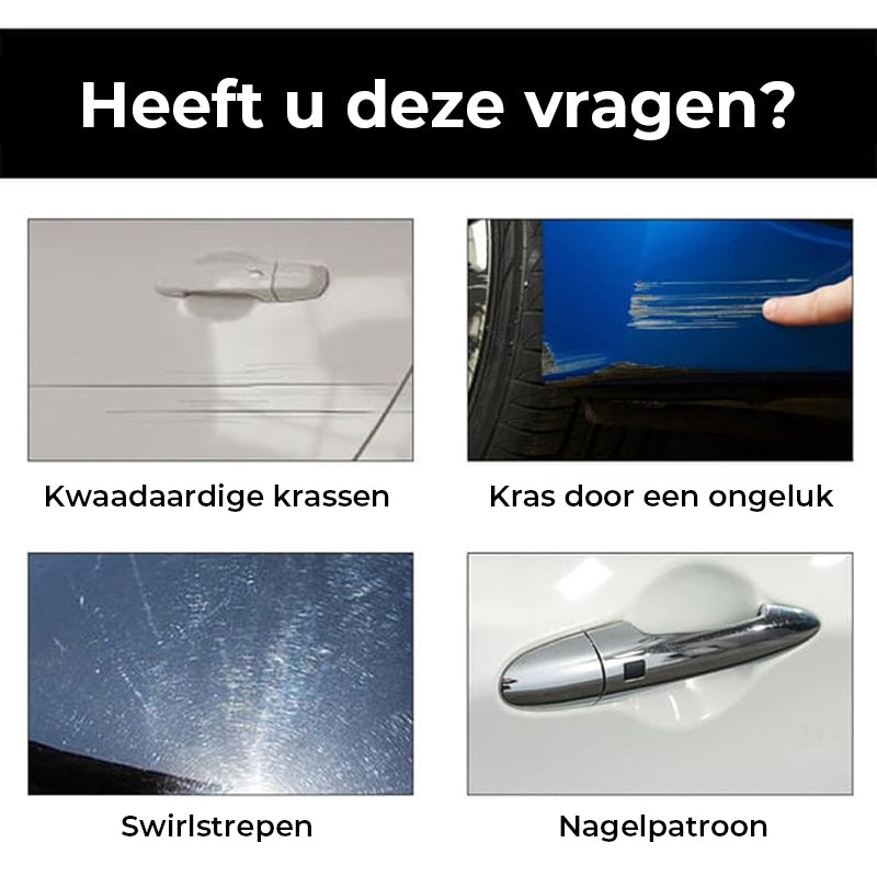 Krasreparatiewax voor auto's