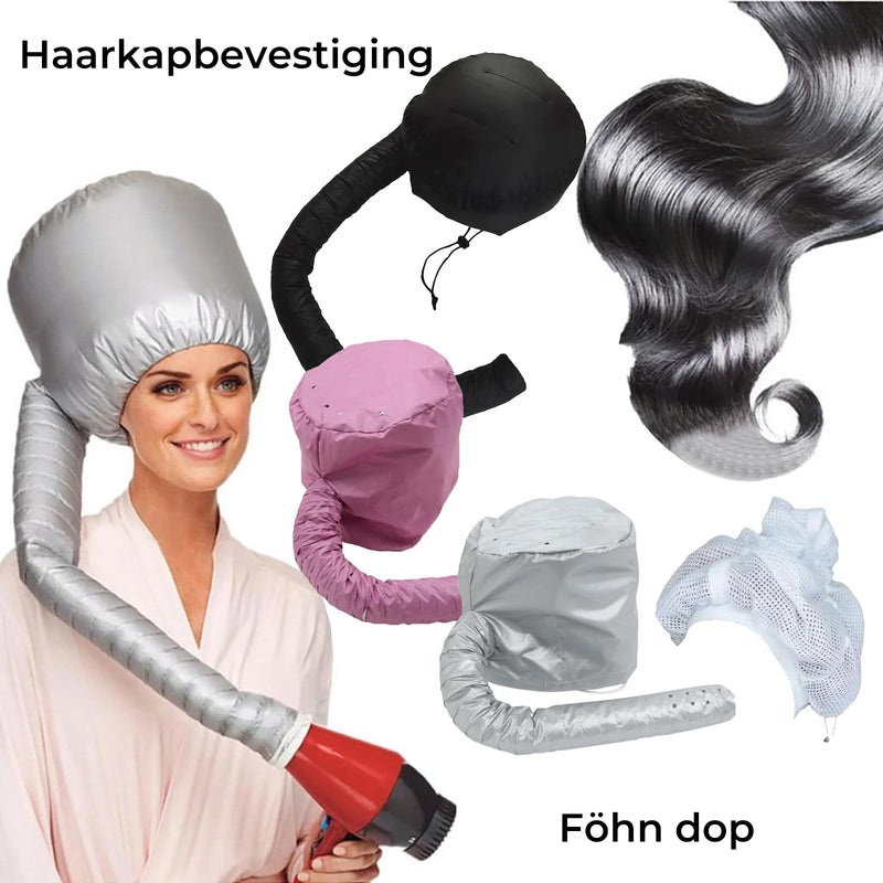 Net Plopping Kap voor het drogen van krullend haar