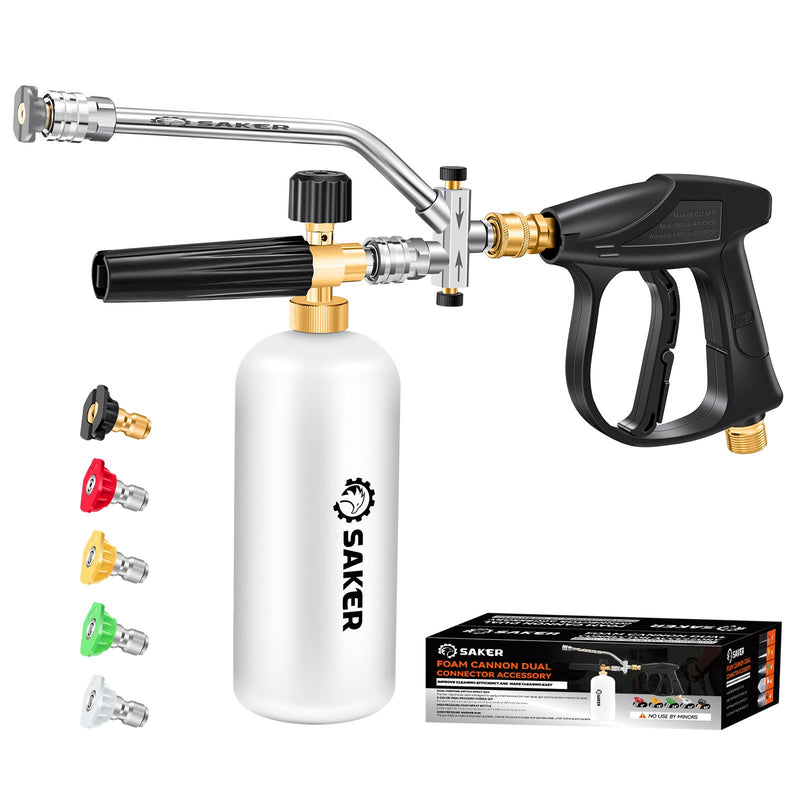 Schuimkanon Dubbele Connector Accessoire