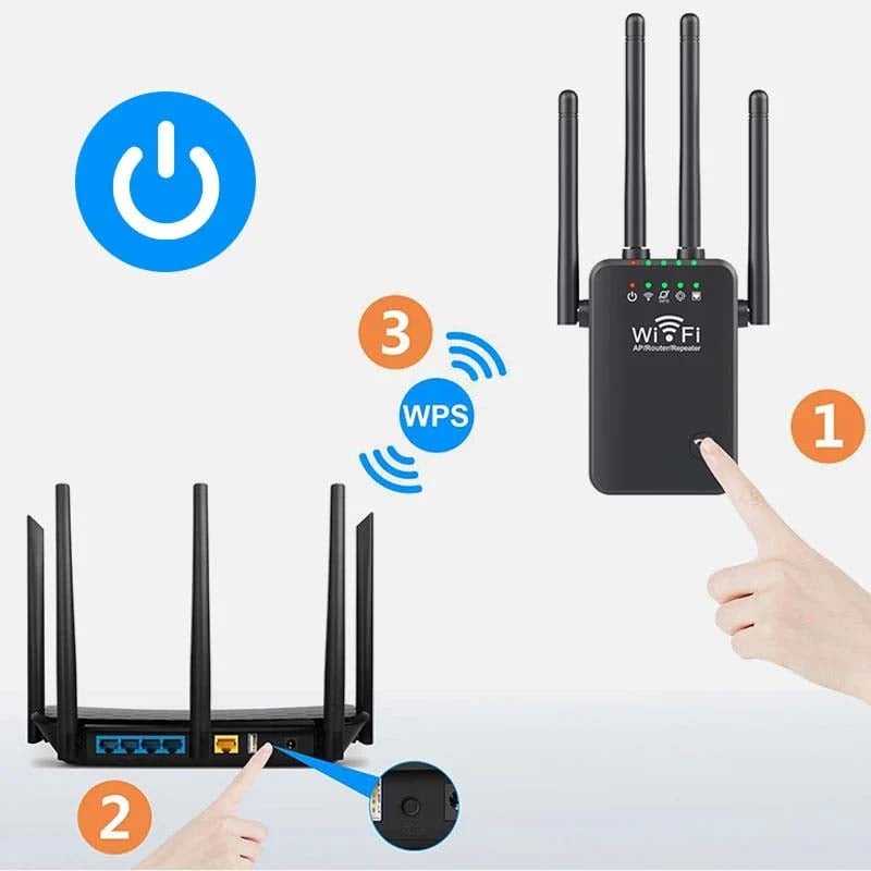 WiFi-versterker signaalbooster