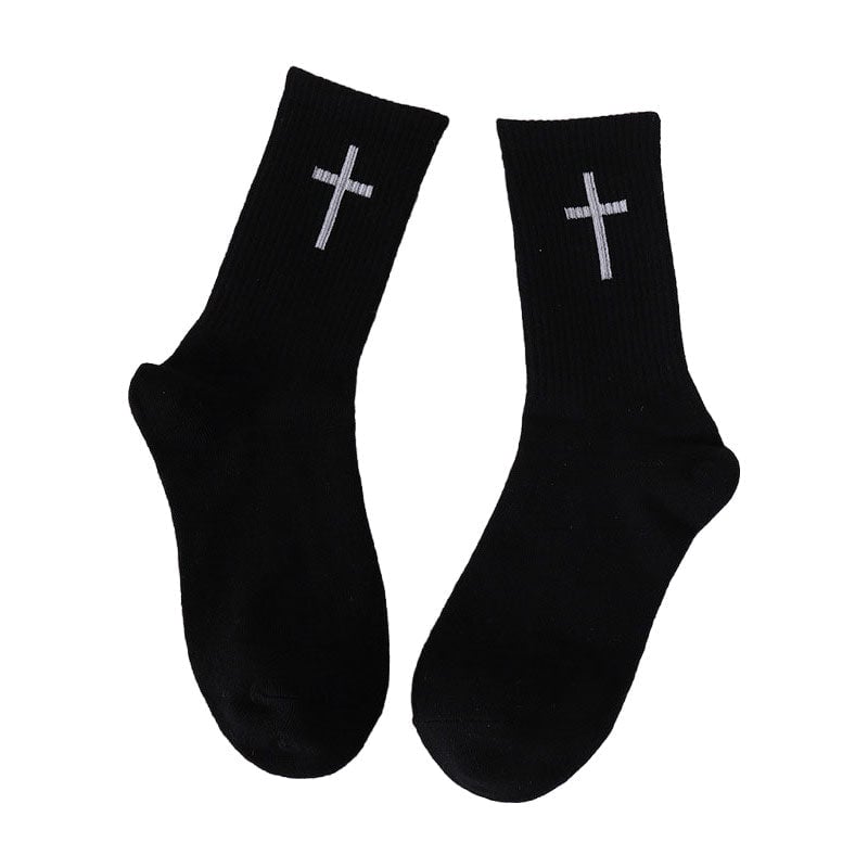 Cross Zwart-Wit Sokken