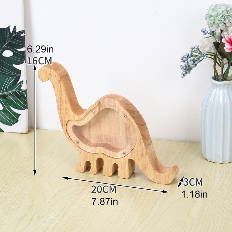 Tirelire Animal en Bois