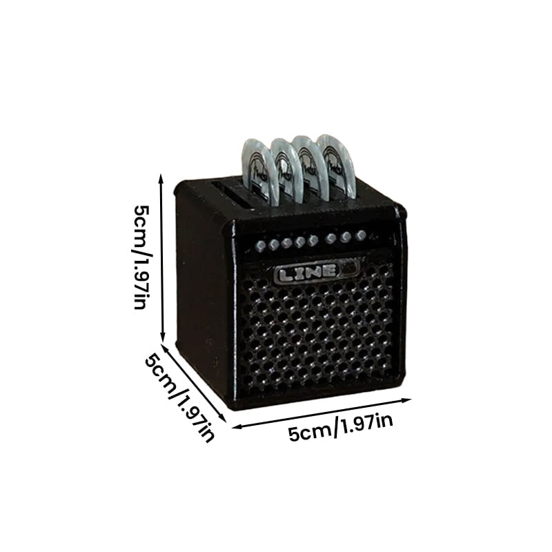 Mini Gitaarversterker Plectrum Houder