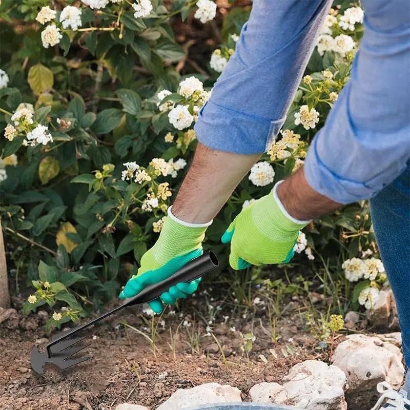 Tuin onkruid verwijderen gereedschap